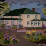 Kansas Farmhouse Needlepoint